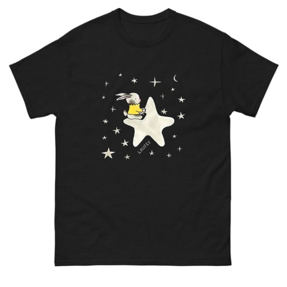 Laufey Bunny Cute Graphic Tshirt